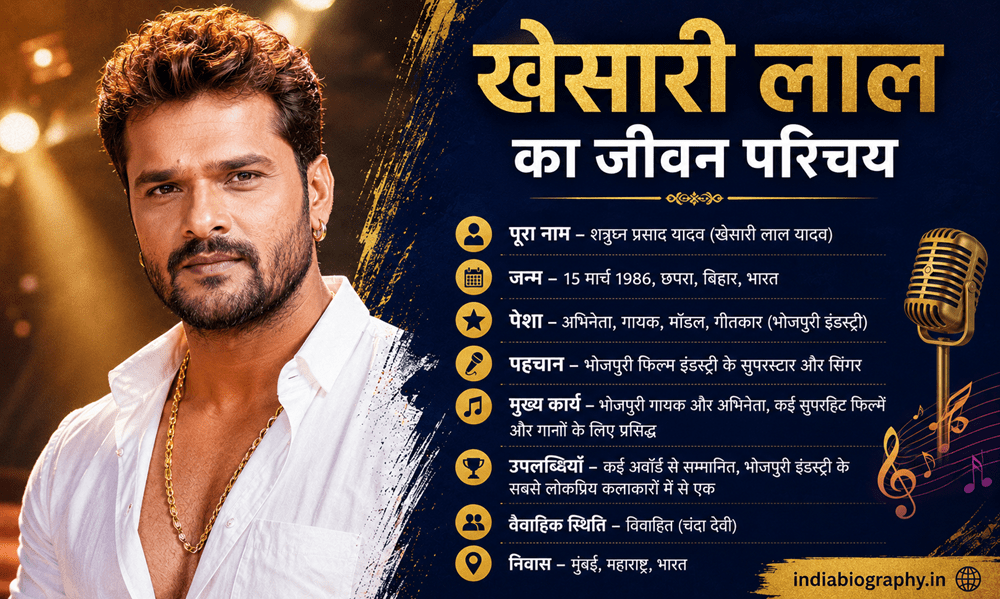 Khesari Lal Biography Hindi